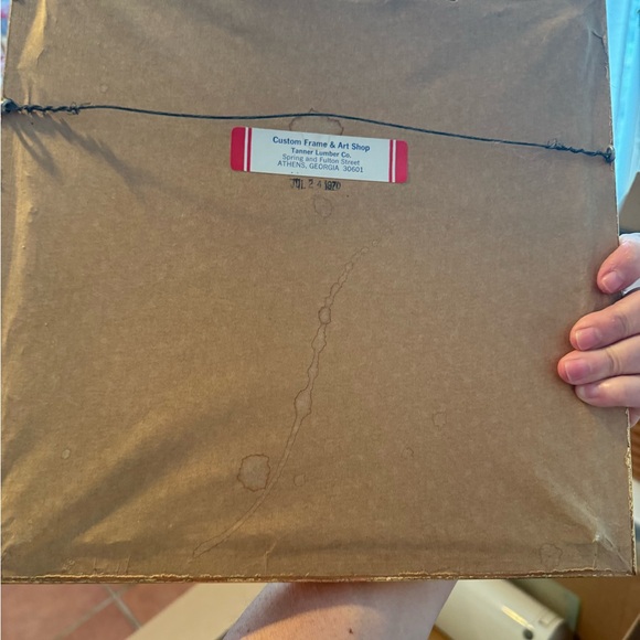 Two well-framed needlepoint clown pictures in gold frames - Picture 5 of 8